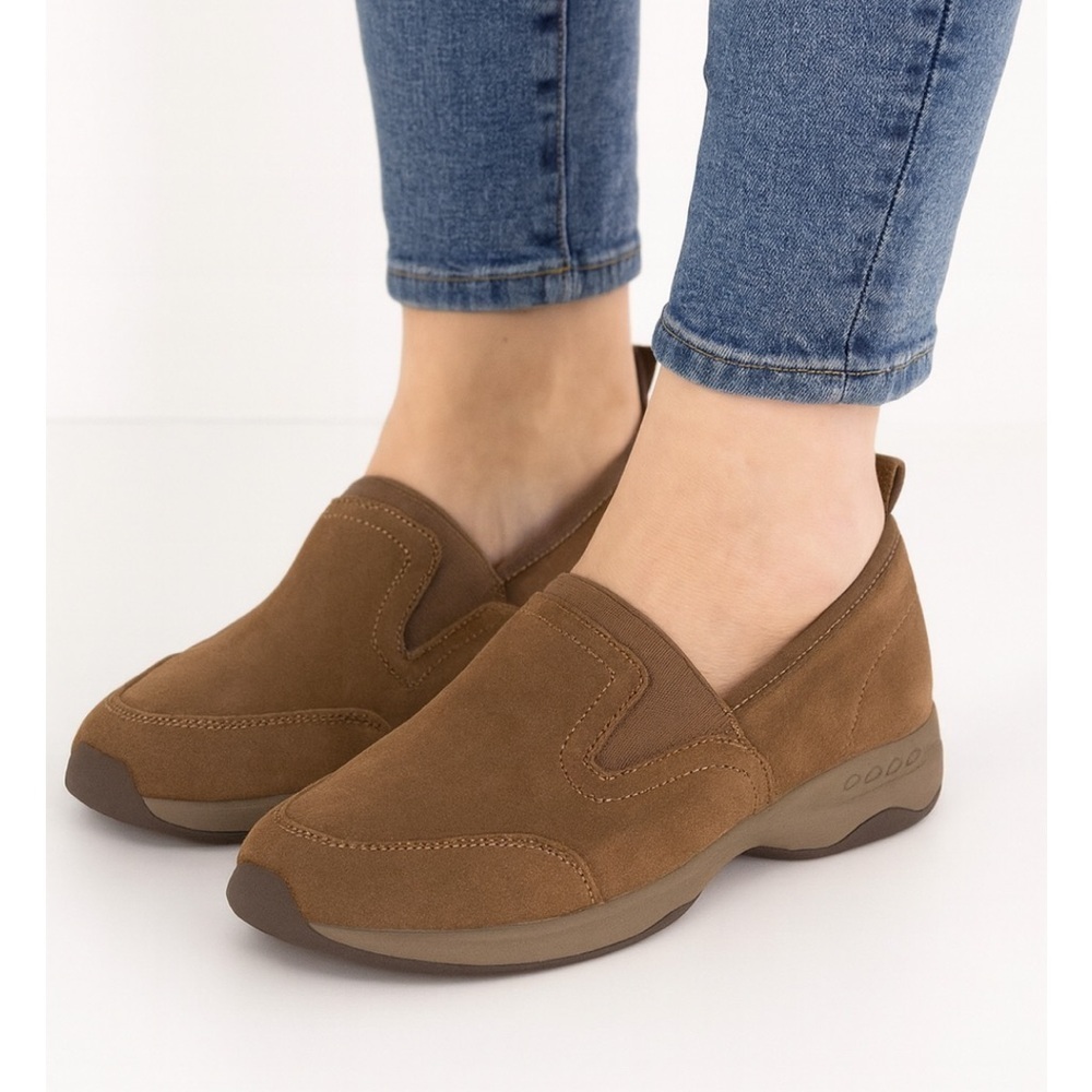 Easy Spirit Taiga brown slip on shoes sz 10 wide nwb
